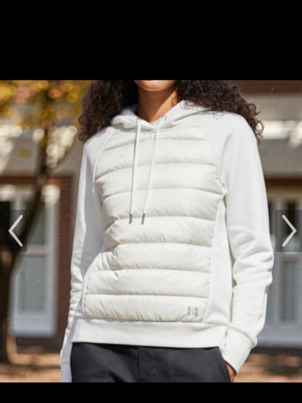 Holden HYBRID DOWN HOODIE - WOMEN'S Size S Pullover Jacket